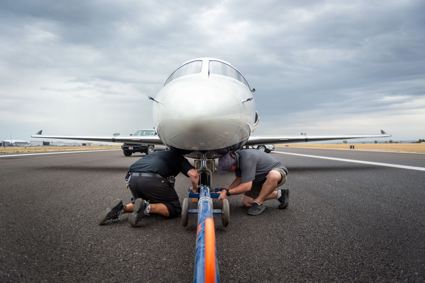Disabled plane cancels, delays flights